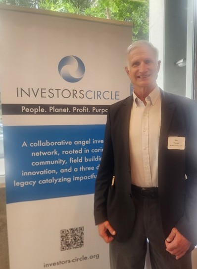 Gary Tomchuk with Laura Francis at the California Ocean Summit