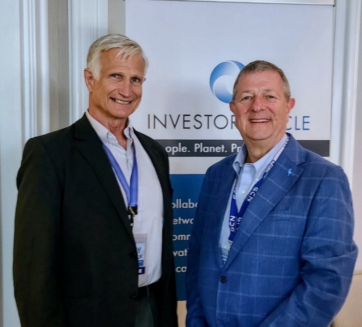 Gary Tomchuk with Don Megrath at Global Capital Network
