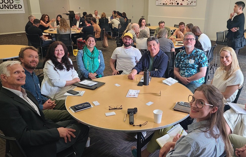 Gary Tomchuk at a roundtable during the Food Funded entrepreneurship and investor fair